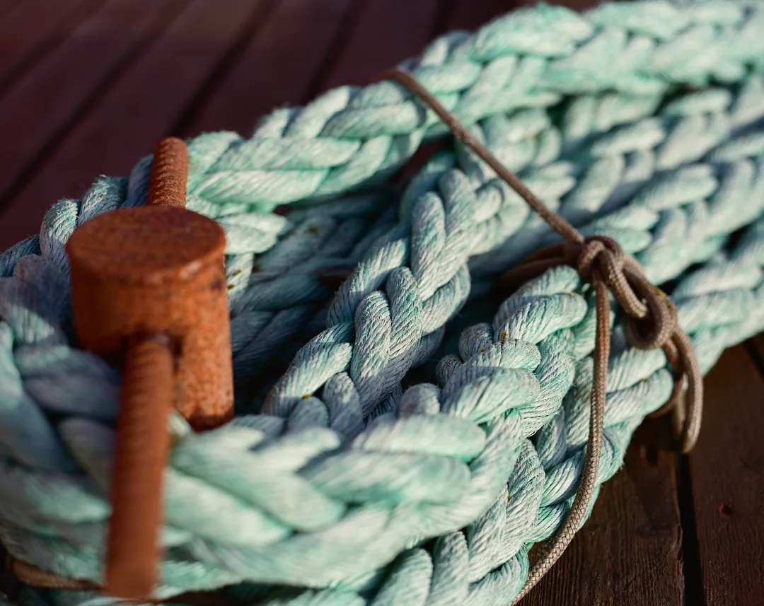 Dock Rope on Bollard