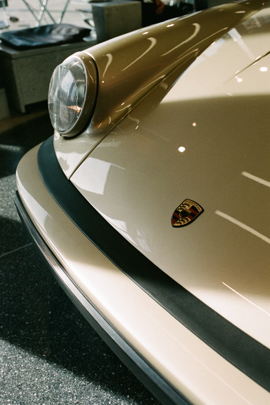 Porsche Crest and Hood