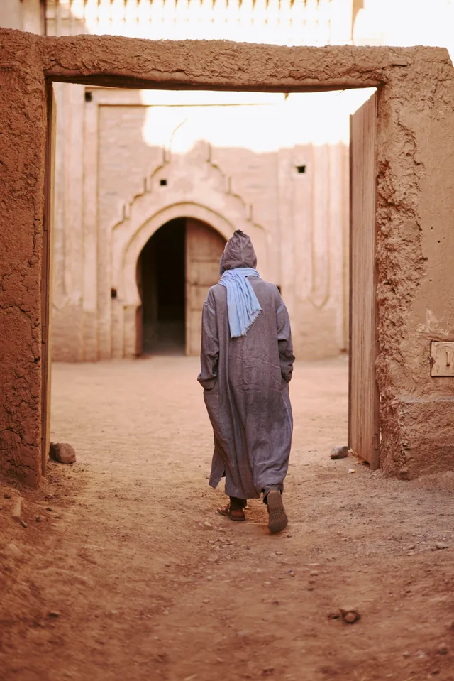 Entering the Ksar