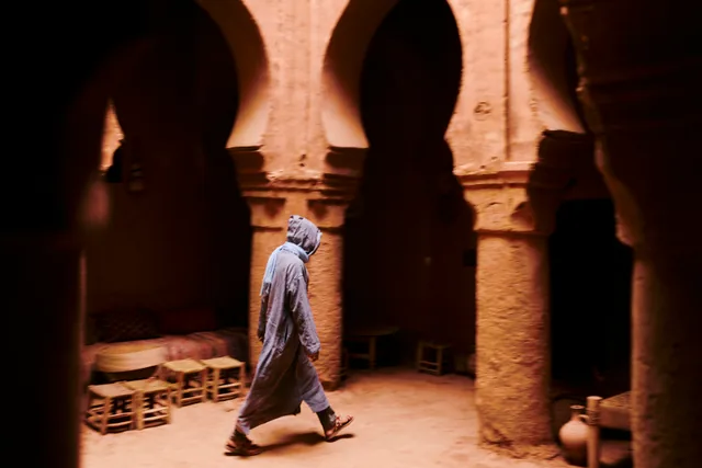 Through the Courtyard